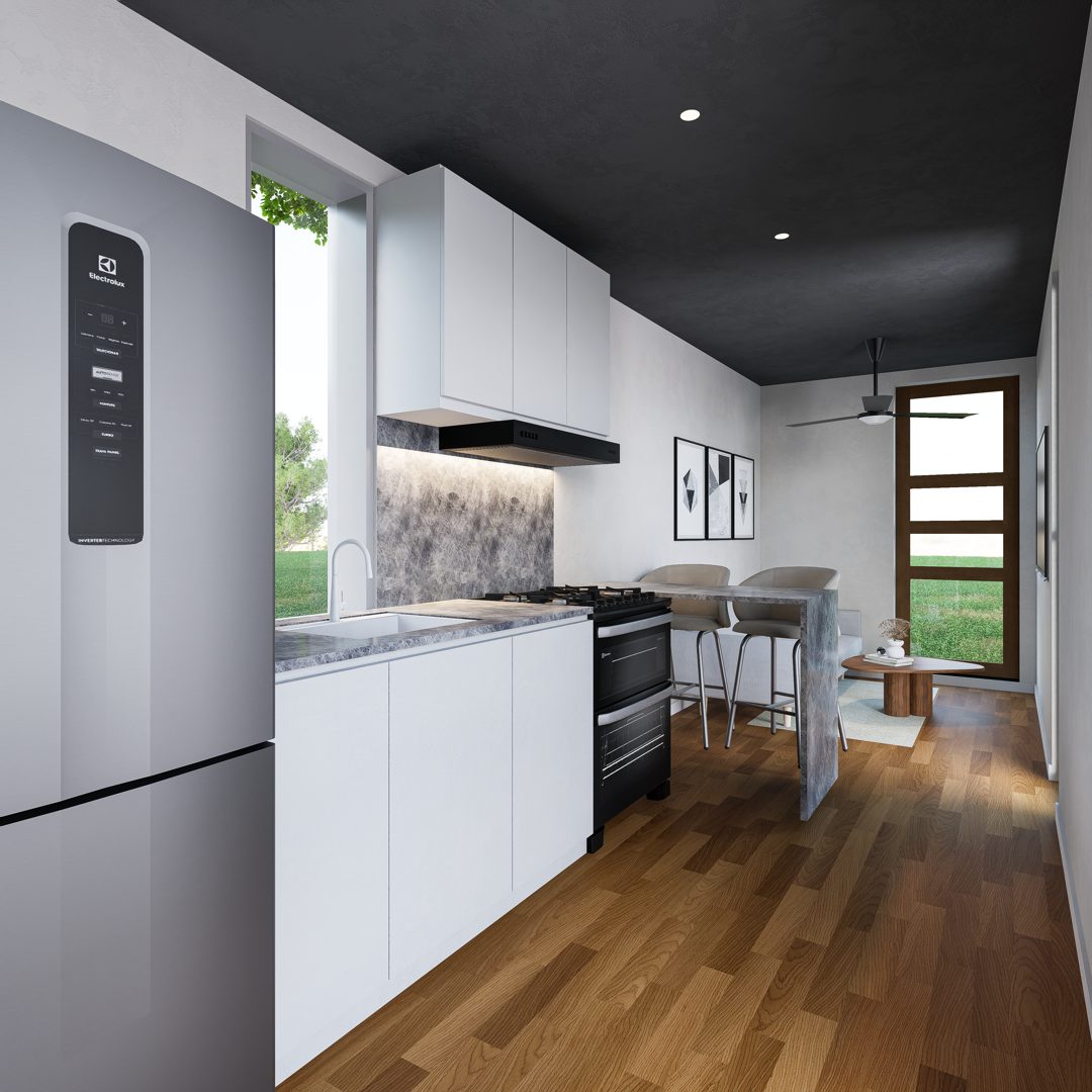 Exterior — side view